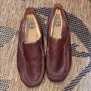 Boys timberland slip on’s boots